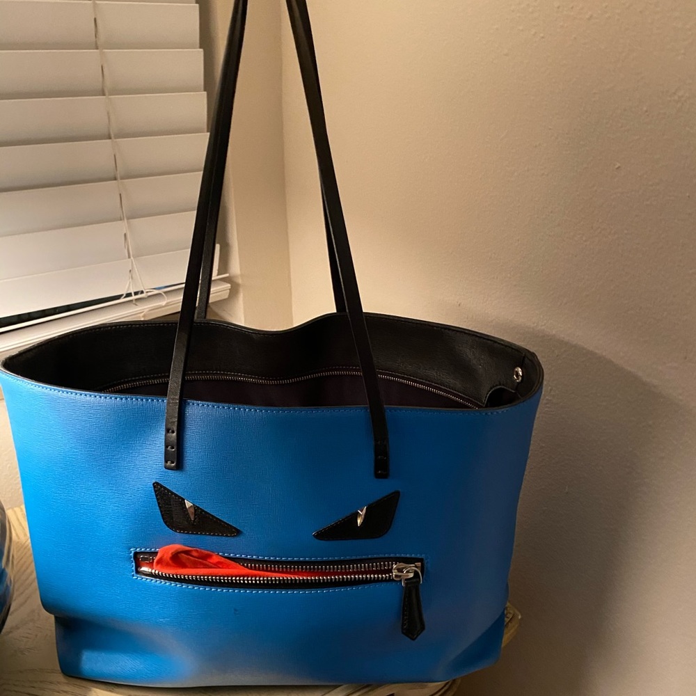 Authentic Fendi Monster Tote